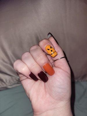 Halloween Pinterest Nails