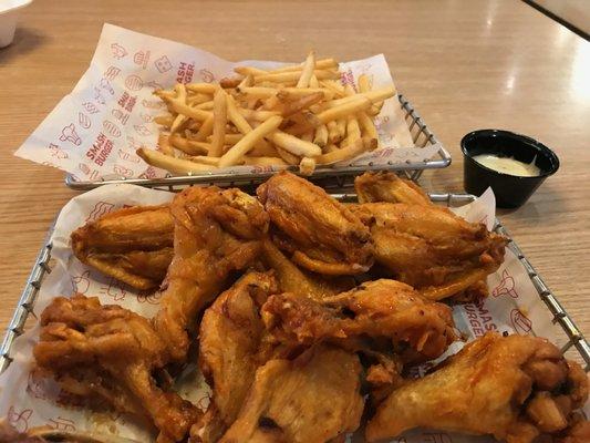 bogo wings and fries