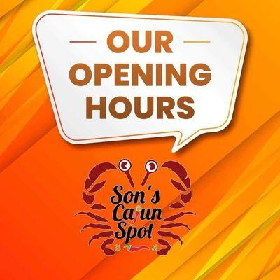 New hours