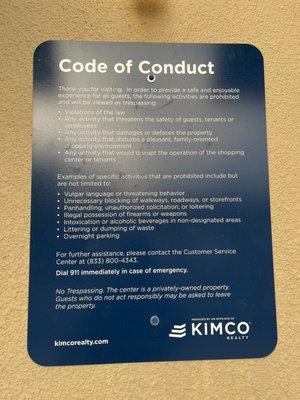 Code of Conduct