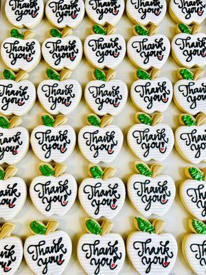 Teacher Appreciaton cookies