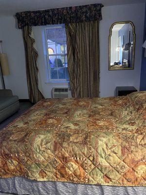 The dirty bedspread