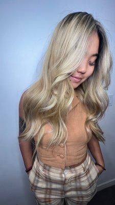 Honey blonde