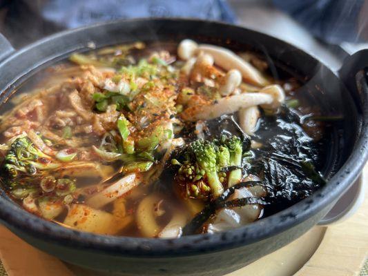 Vegetable Nabe Udon