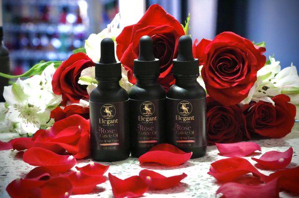 Our Romantic Rose Cuticle Oil. Don't forget to show Your Cuticle some Lovin'