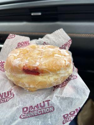 The perfect jelly donut