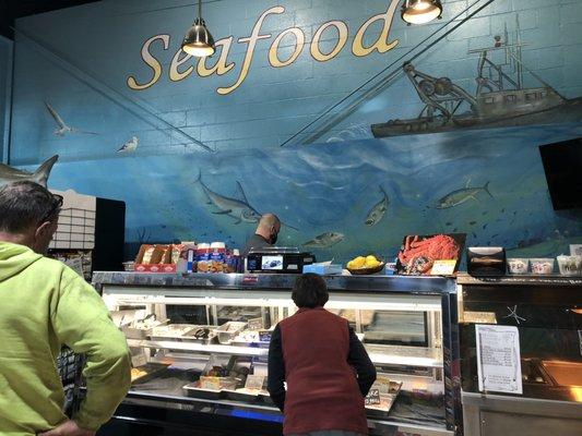 Fresh Seafood Counter!