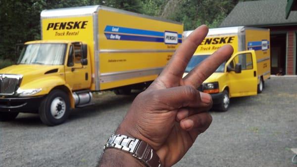 Thanks to Penske, I said DEUCES to Washington!