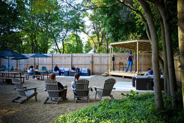 Our backyard is the perfect place to spend your evening!