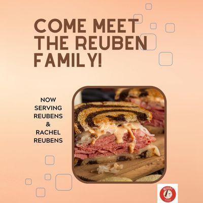 3 types of Reubens.