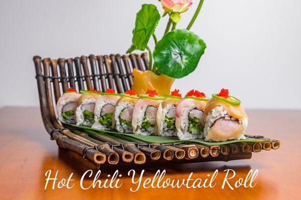 Hot Chili Yellowtail Roll