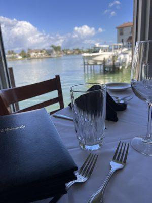 Waterfront dining!