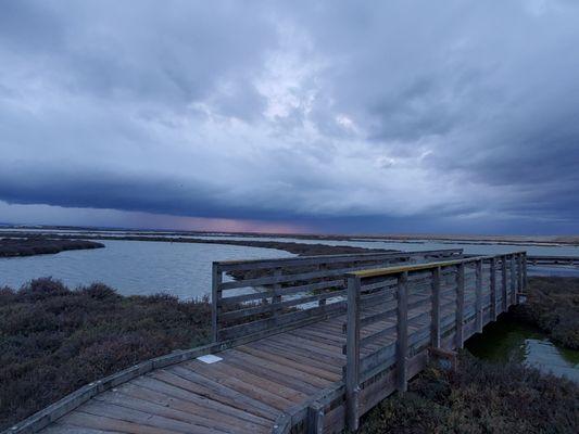 Environmental Education Center and vicinity (boardwalk and views)