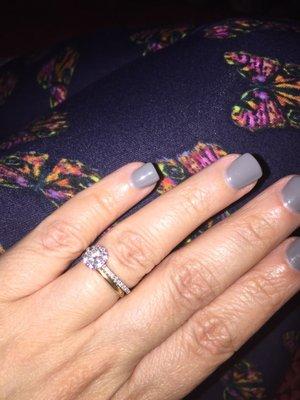 Great shaping and gel manicure by Vicky!