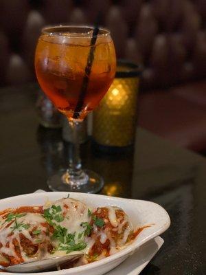 Meatballs and Italian Spritz