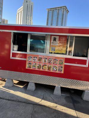 "THE" food truck - look for 'ol' red!!