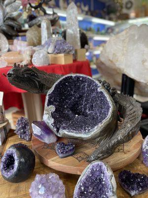 Amazing Amethyst Dragon & more