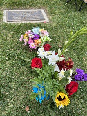 11/2/24 Dia de los Muertos, visiting grandma & uncle