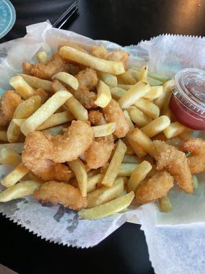 Fried shrimp basket