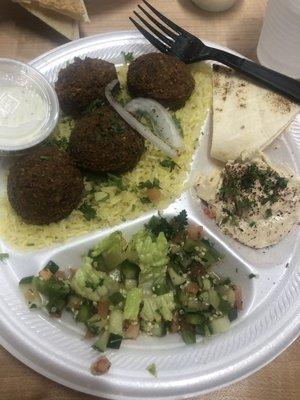 falafel platter