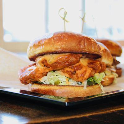 Lions Mane "Chicken" Sandwich