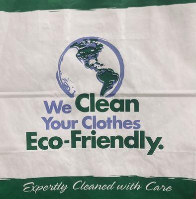 All of our clothes are cleaned with care to our home!