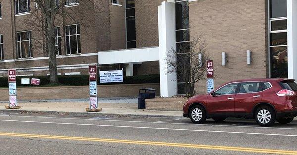 Curbside pickup for holds, printing, and faxing is available while the Willard Library is closed to in-person visits.