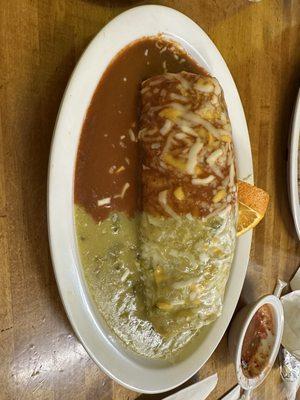 Wet burrito