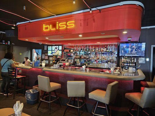 The Bliss Lounge bar