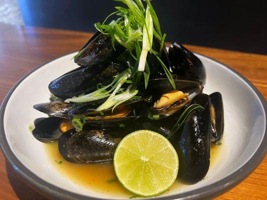 Miso Mussels