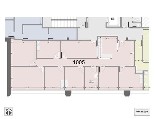 Suite 1005 - 1,706 Sq.Ft. - $1,848/month