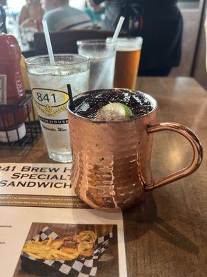 Cranberry Moscow Mule