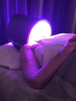 LED light therapy for acne and anti aging at The Skin Therapy Studio