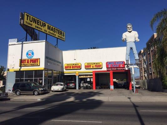 Smog Check Pros (Corner of Sherman Way and Sepulveda).