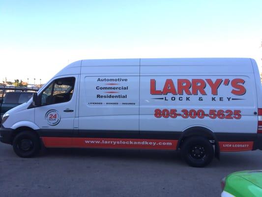 Our new service van is here for you 24 hours a day! Please feel free to call us for a free estimate.