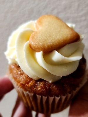 Valentine's Day Cupcake *carrot cake*