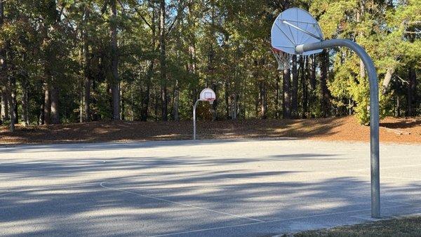 Outdoor basketball