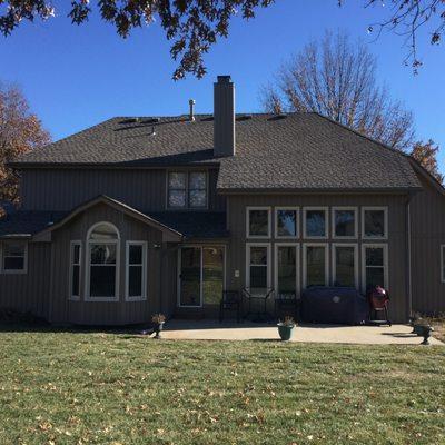 New windows and siding