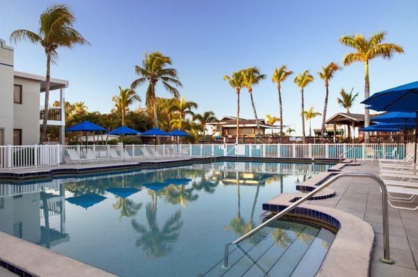 Two pools to enjoy the beautiful Florida weather.