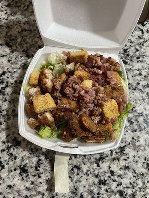 Small Bacon Ranch salad