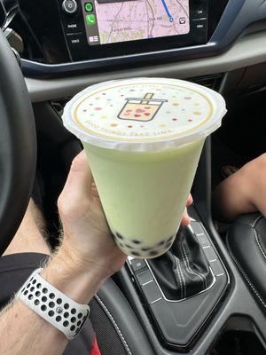 Honeydew Milk Tea