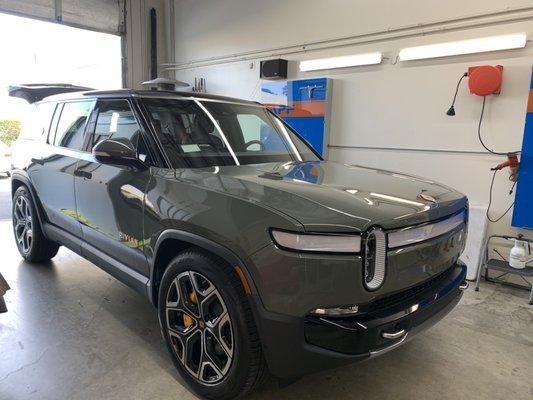 Full body PPF wrap Rivian