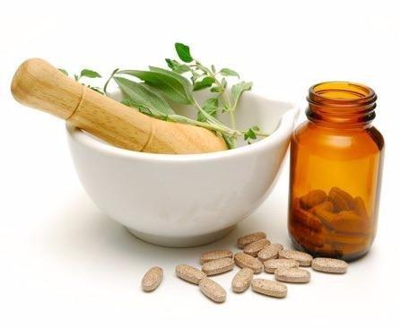 Herbs and natural remedies to treat illnesses.