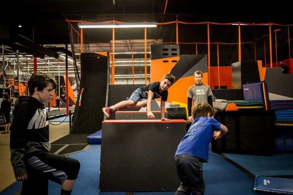 Agility, parkour, and Ninja!