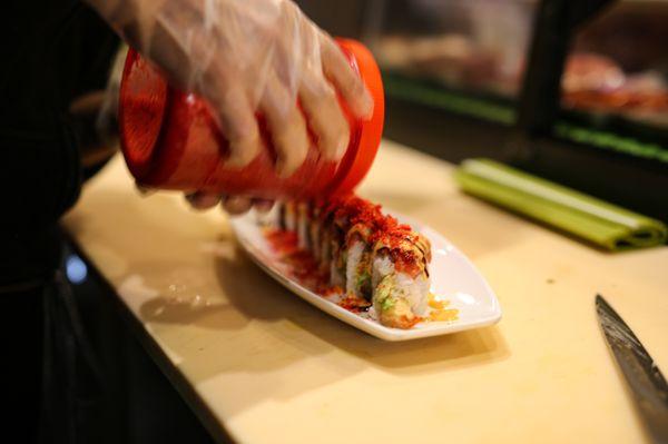 Hot Cheeto Roll (only at our Watsonville location)