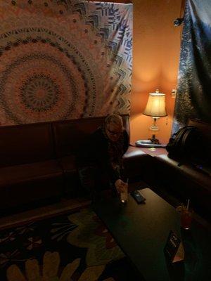 The 60s room where everything is psychedelic without mind altering drugs.