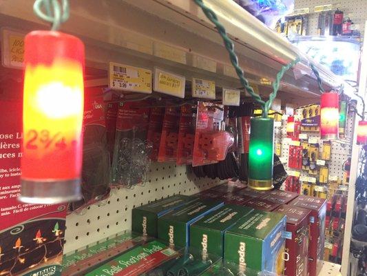 They have everything!  Shotgun shell Christmas lights!