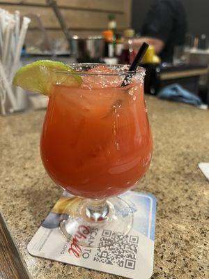 Blood orange margarita