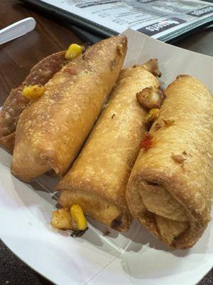 My friend ordered the Southwest Eggrolls-must have been good, she didn't share! Lol