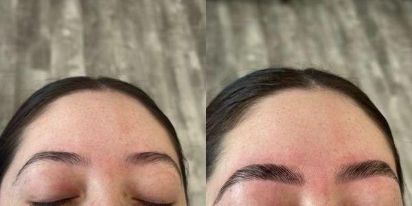 Brow lamination & Tint